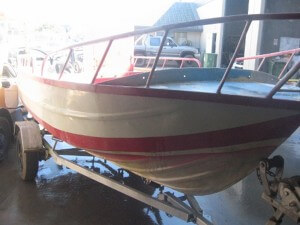 Abrasive Blasting - Brisbane -Boat