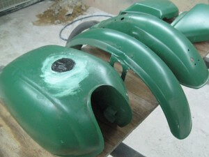 Abrasive Blasting - Brisbane - Motor Cycles