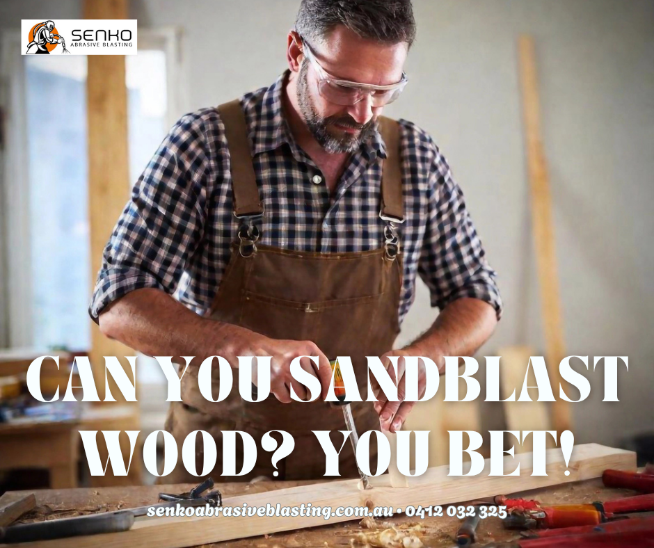 Can You Sandblast Wood? You Bet! | Senko Abrasive Blasting Brisbane